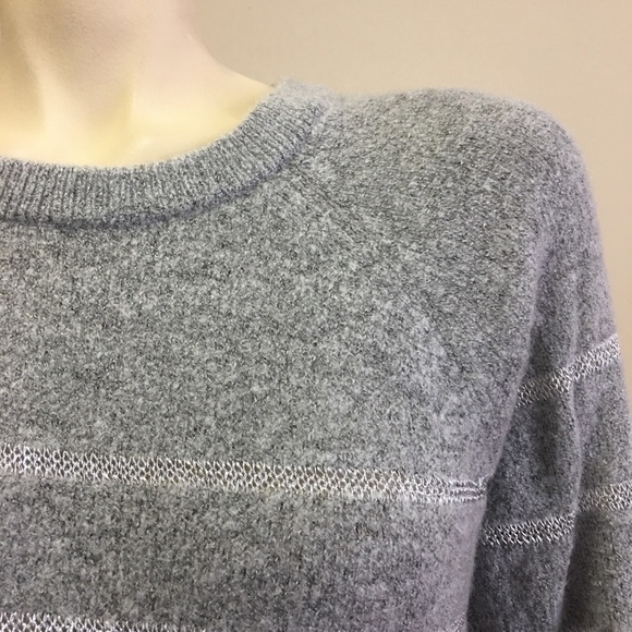 Current/Elliott - The Victor Metallic Stripe Knit - Picture 6 of 8